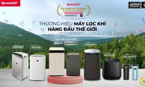 Sharp - Tiên phong mang đến giải pháp không khí trong lành