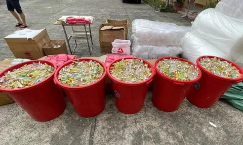 Khởi tố các đối tượng sản xuất, tiêu thụ nước hoa giả quy mô lớn