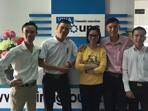 Đài truyền hình Việt Nam - VTV ghi hình tại Vinagroups, phỏng vấn Team Vinafoods
