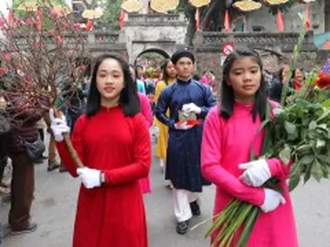 Lan tỏa giá trị truyền thống ‘Tết Việt - Tết Phố 2025’ tại phố cổ Hà Nội