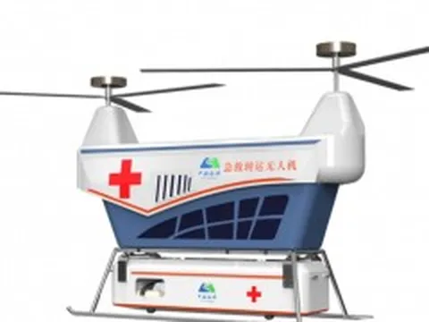 Phát triển thành công drone cứu hộ khẩn cấp đầu tiên trên thế giới