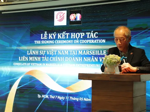 Lễ ký kết hợp tác giữa Lãnh sự Việt Nam tại Marseille và Liên minh Tài chính Doanh nhân Việt Nam